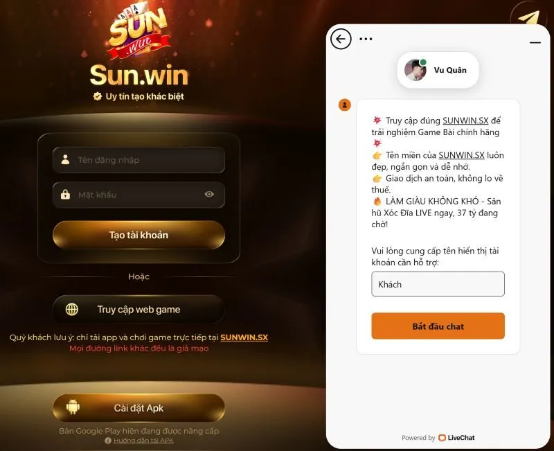 Ưu điểm của dịch vụ liên hệ Sunwin