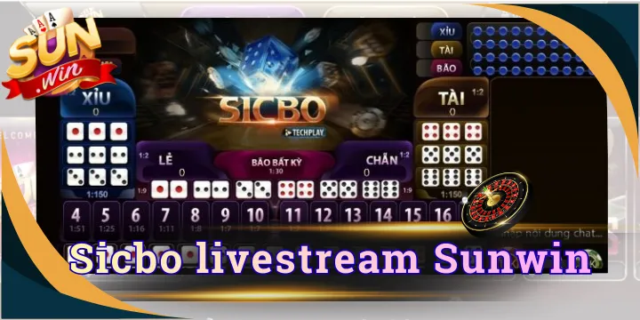 Sicbo livestream Sunwin - Thưởng lớn thắng nhanh với mẹo hay